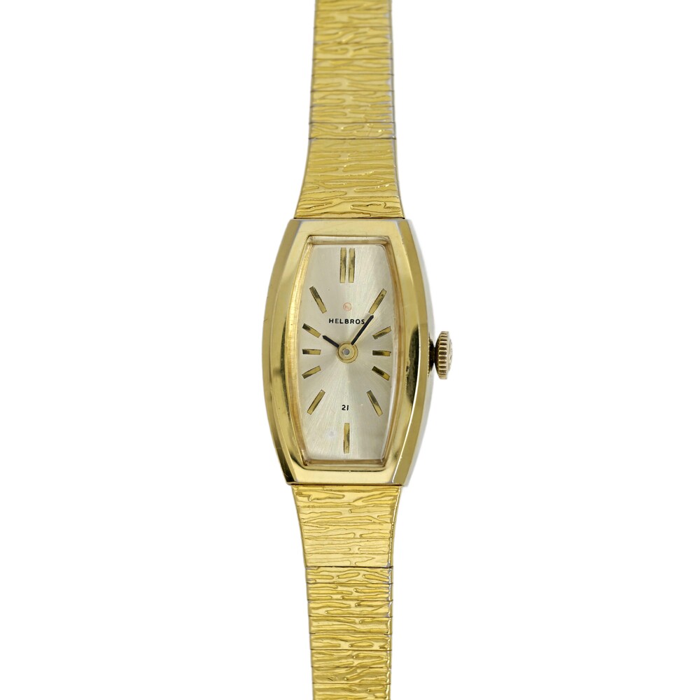 Helbros Ladies Vintage 1970's Gold Plated 21 Mechnical Watch